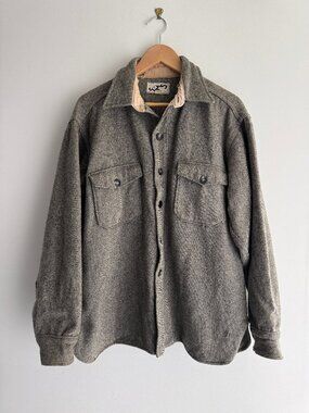 Vintage EMS Wool Shirt Jacket